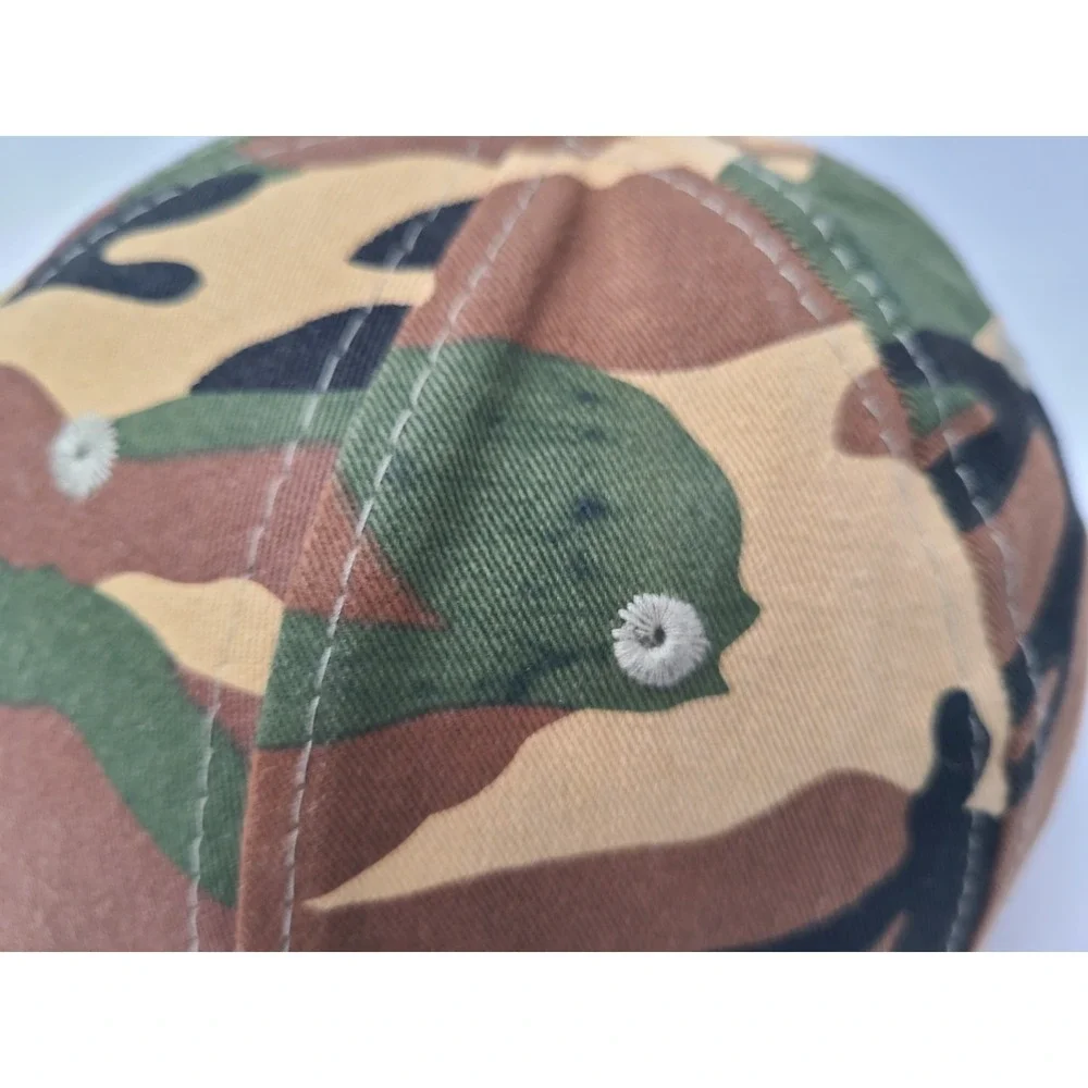 New York Yankees Camo Budweiser Adjustable Hat Cap SGA MLB Baseball‎ Brown Green